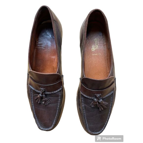 Men\'s Allen Edmonds Villarosa Tassel Loafers - Brownish Burgundy Size 13B main image 6